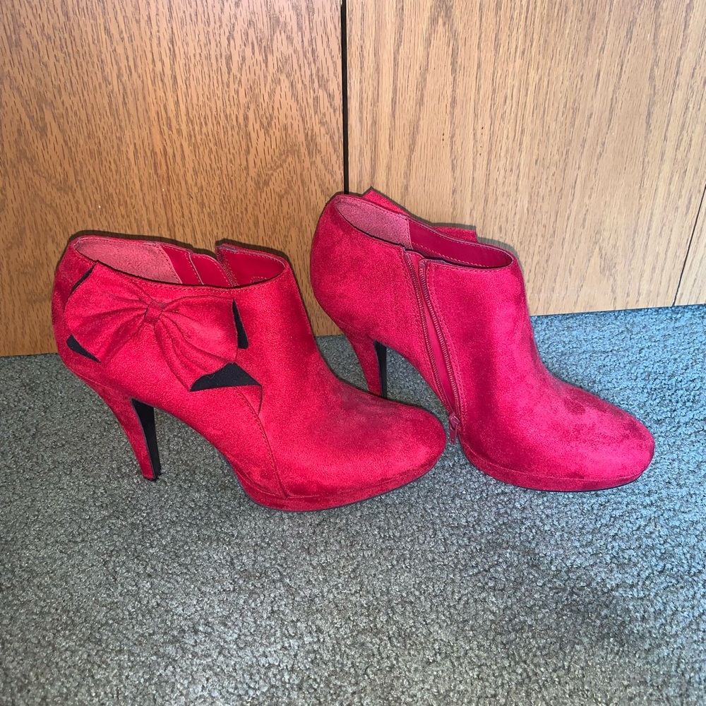 Red high heels